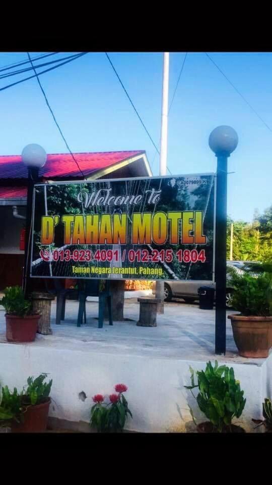 Dtahan Motel Taman Negara Kuala Tahan Zewnętrze zdjęcie